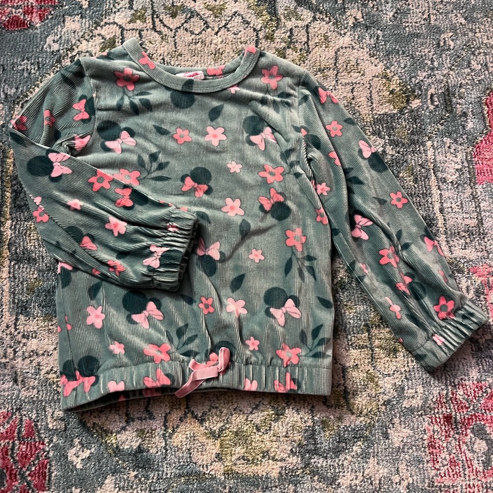 Girls Minnie Mouse Top